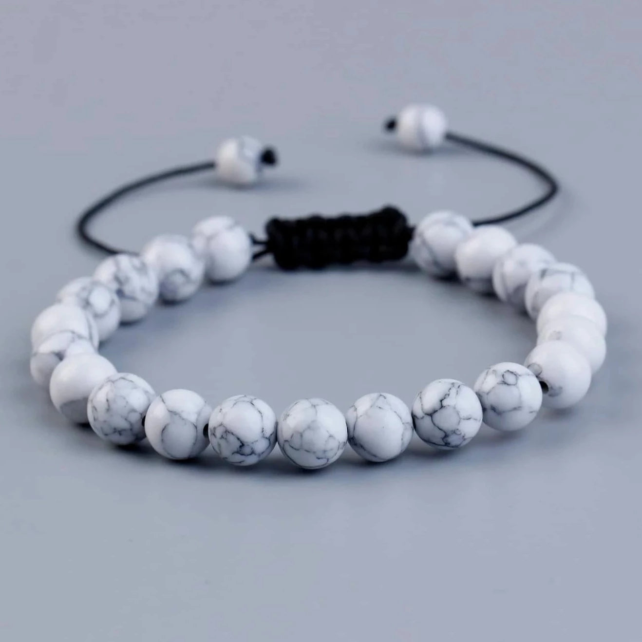 Signature Single Howlite Bracelet