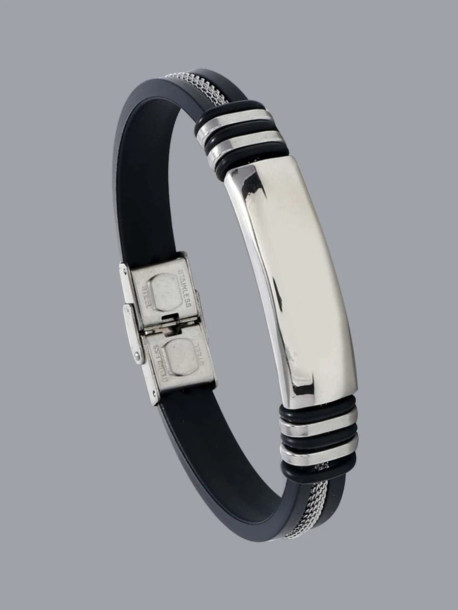 Bracelet with metal design