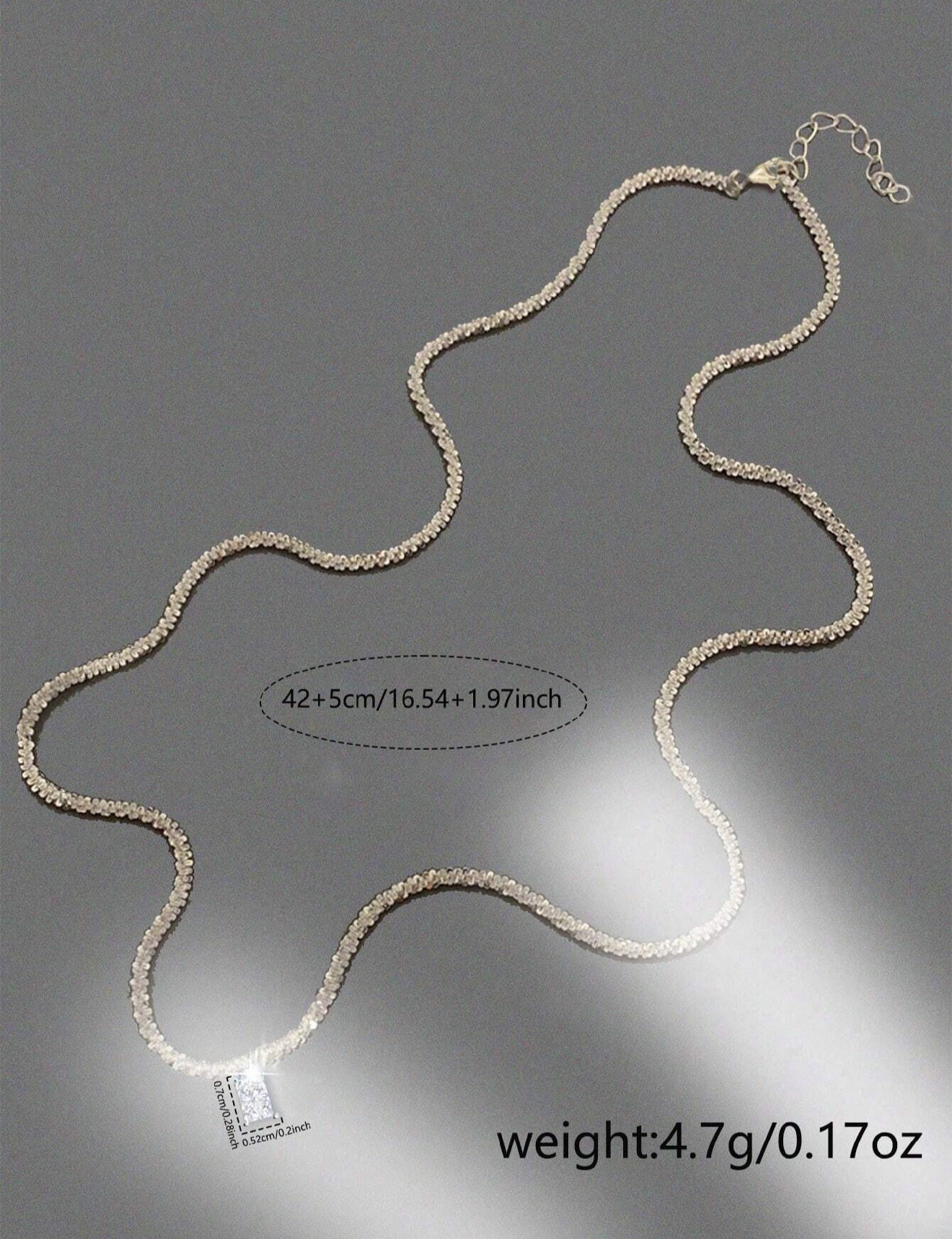 Mia Collar minimalista con piedras de circonio