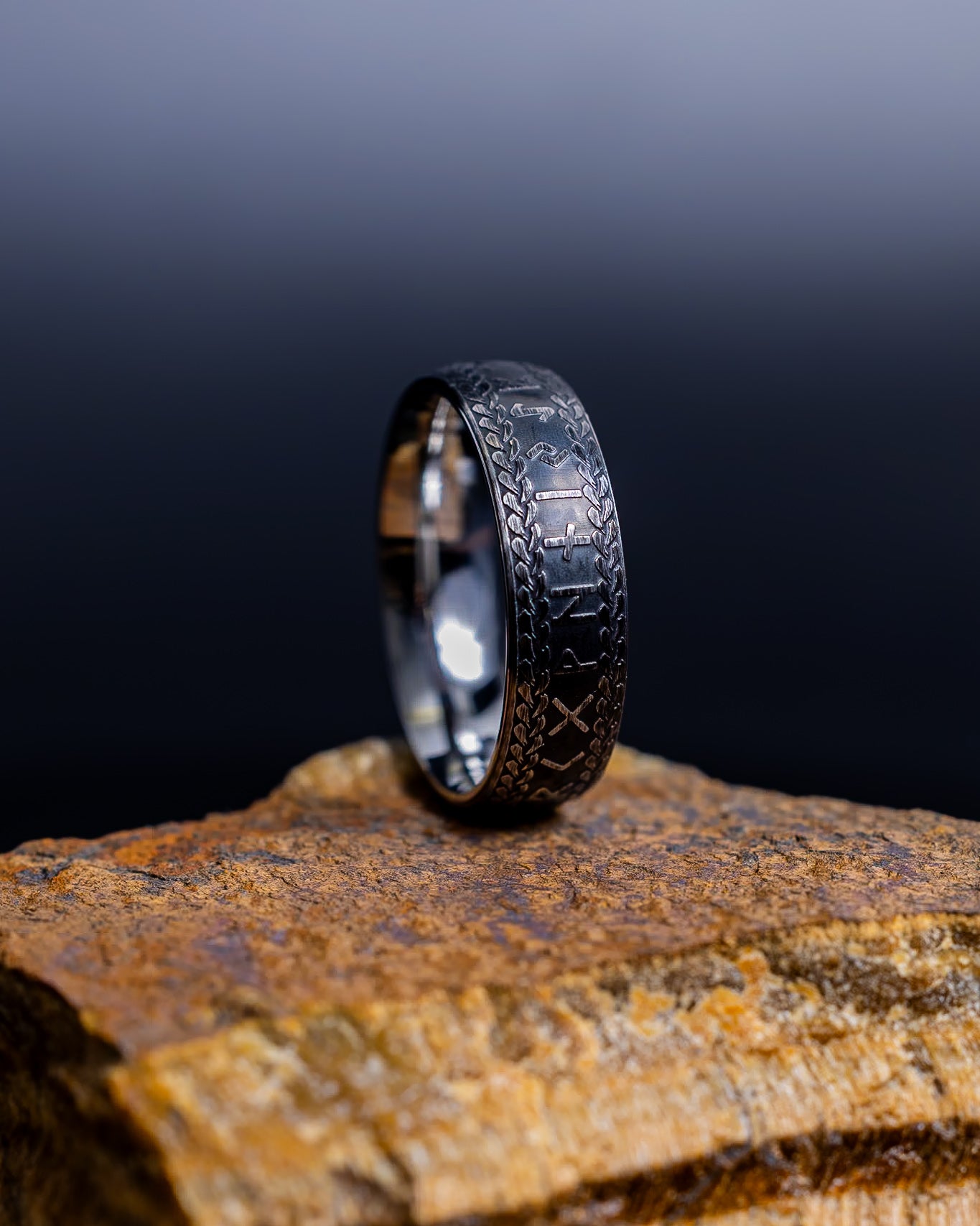 Anillo Vikingo Runas Nórdicas