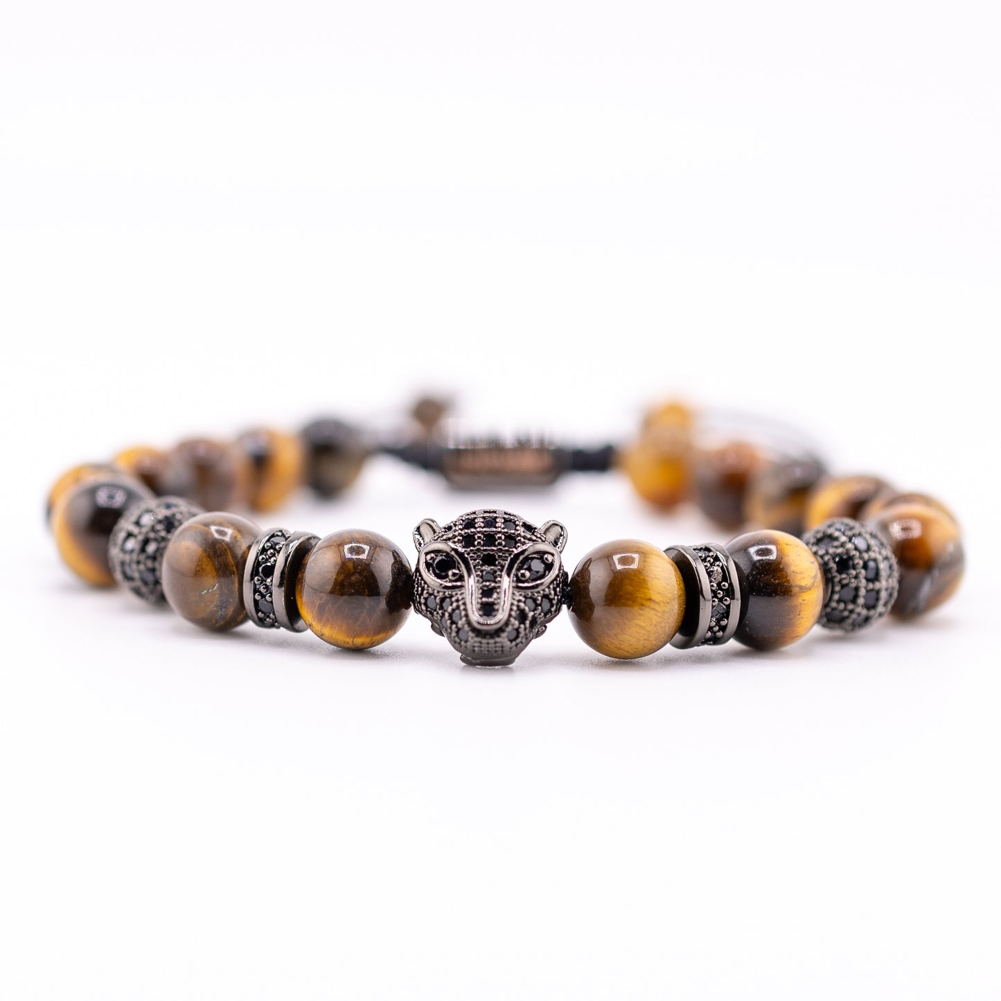 Pulsera Signature Black Panther Ojo de Tigre