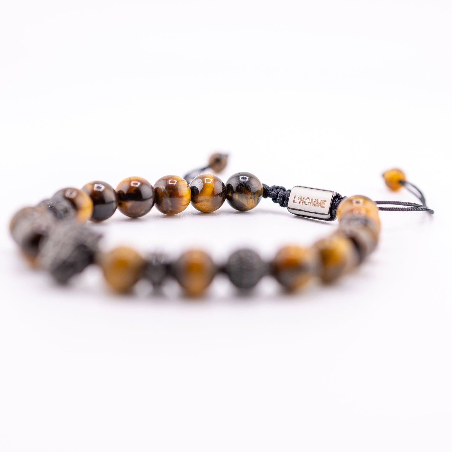 Pulsera Signature Black Panther Ojo de Tigre
