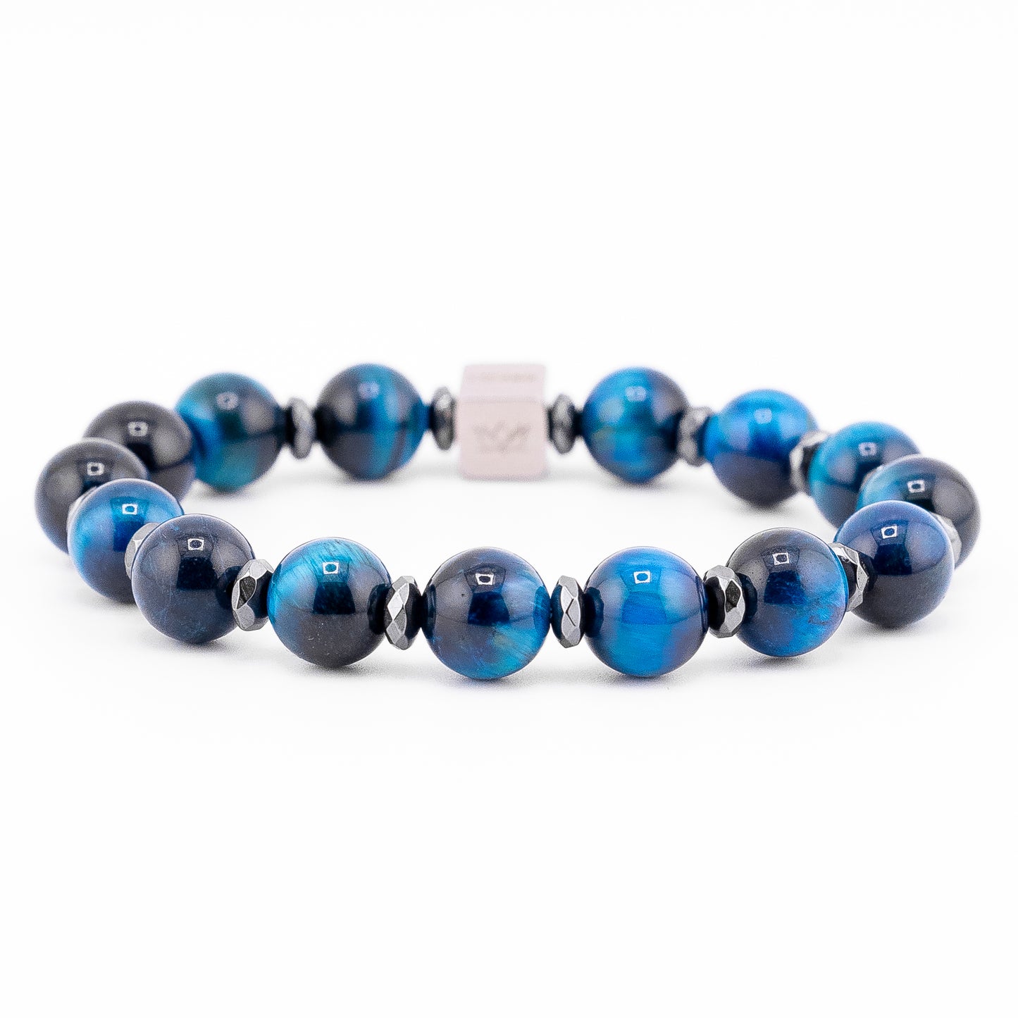 Pulsera Signature Dracarys Ojo de Tigre Azul Royal
