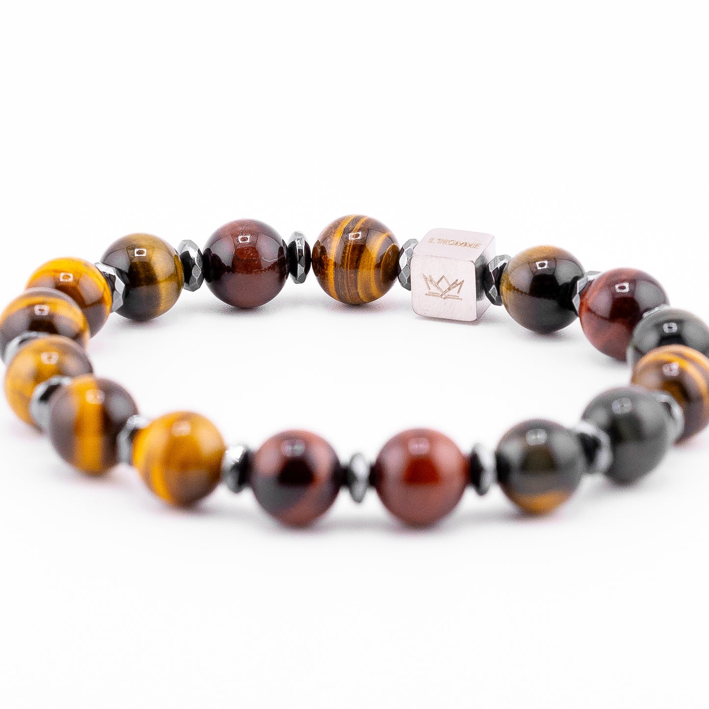 Pulsera Signature Dracarys Ojo de Tigre Tricolor