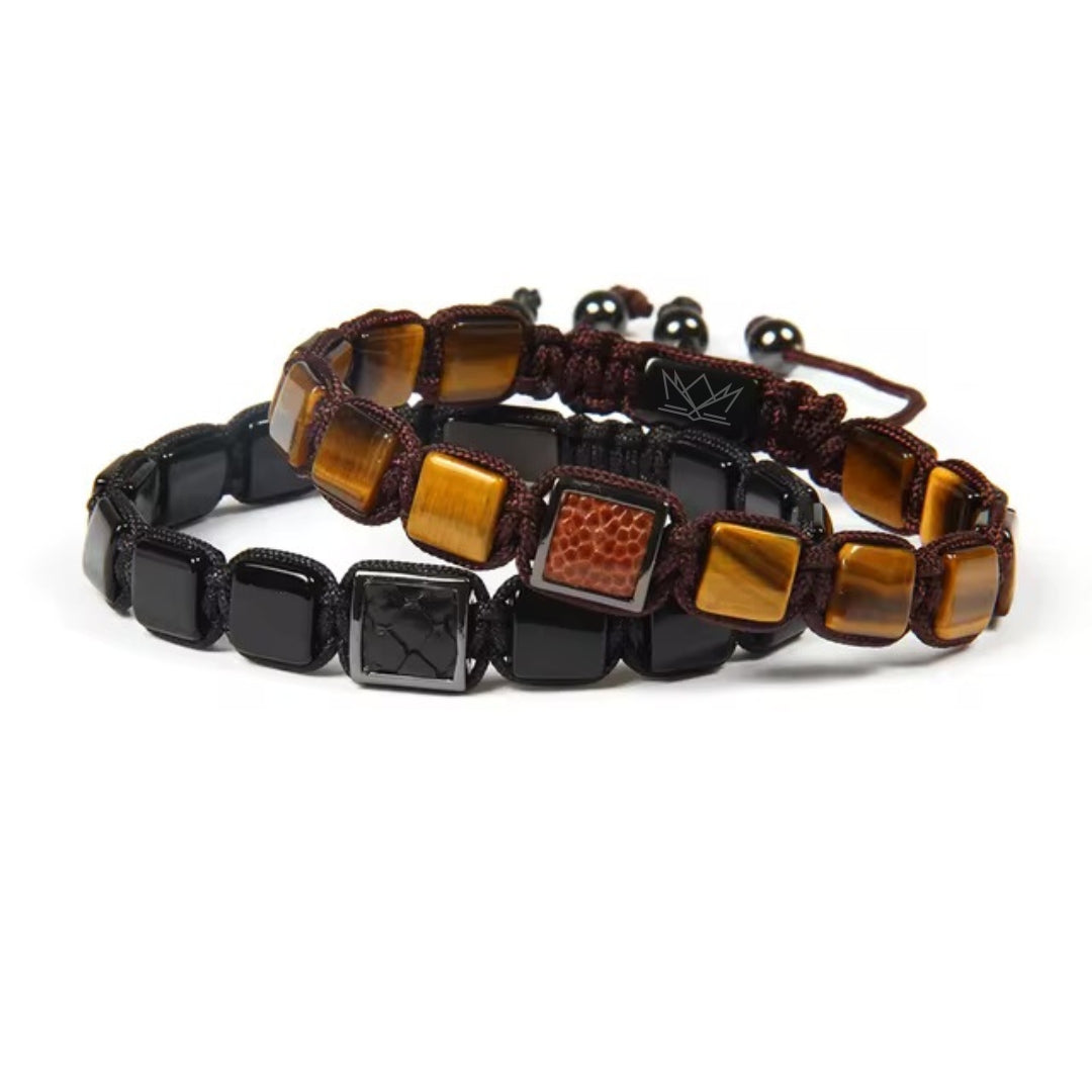 Signature Gemcube Tiger's Eye Bracelet