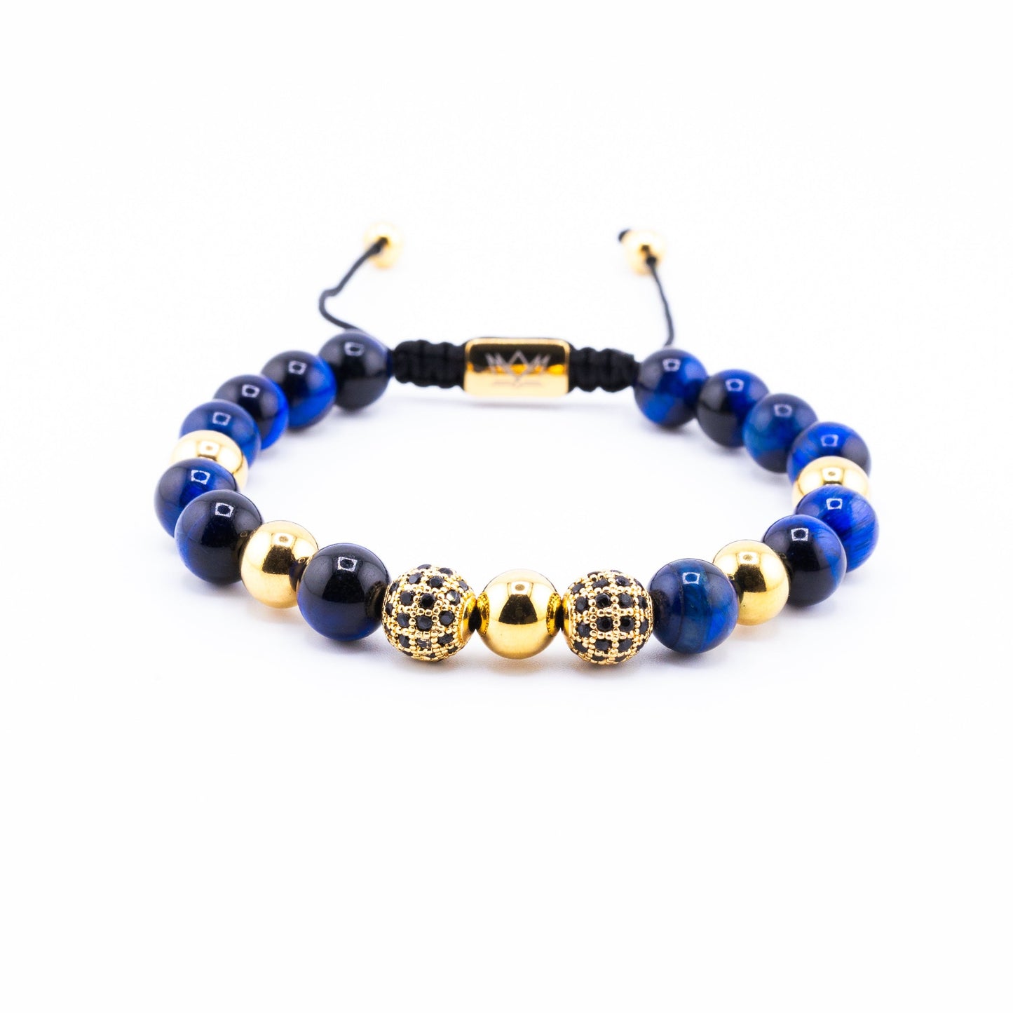 Pulsera Signature Radiance Ojo de Tigre Azul