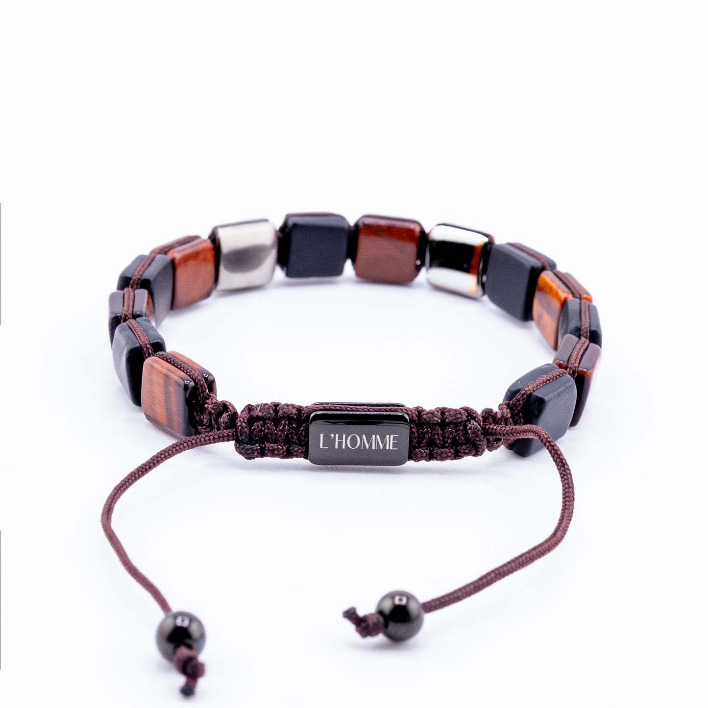 Signature Gemcube Red Tiger's Eye Bracelet