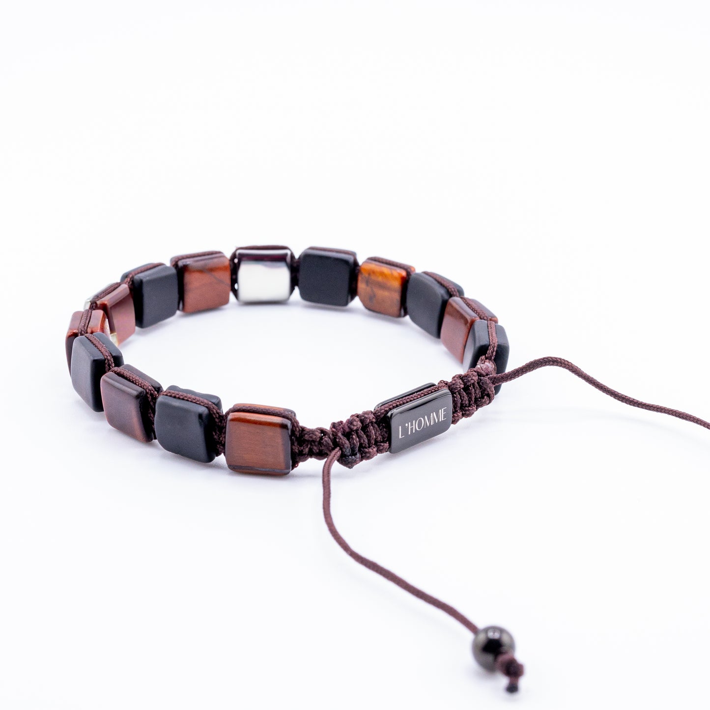 Signature Gemcube Red Tiger's Eye Bracelet