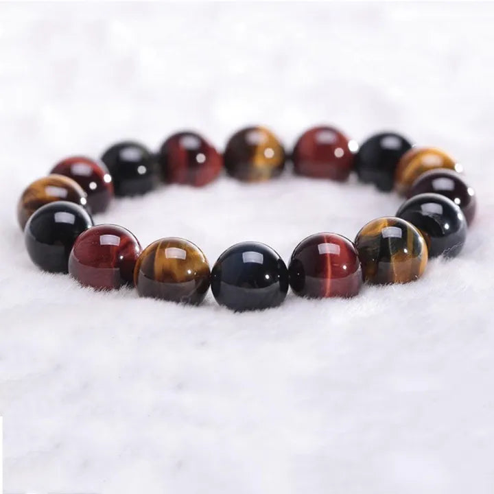 Signature Single Multicolor Tiger's Eye Bracelet