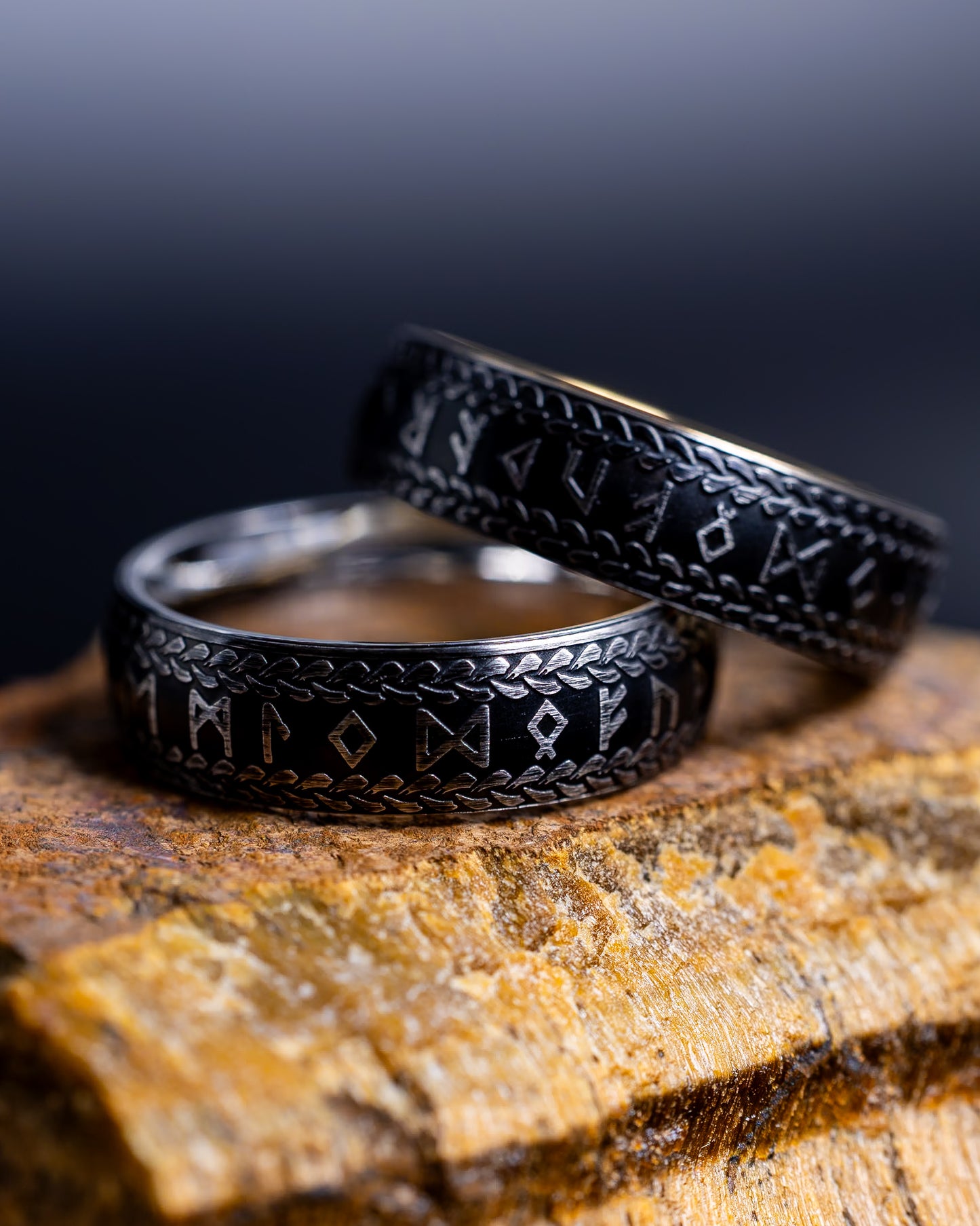 Anillo Vikingo Runas Nórdicas