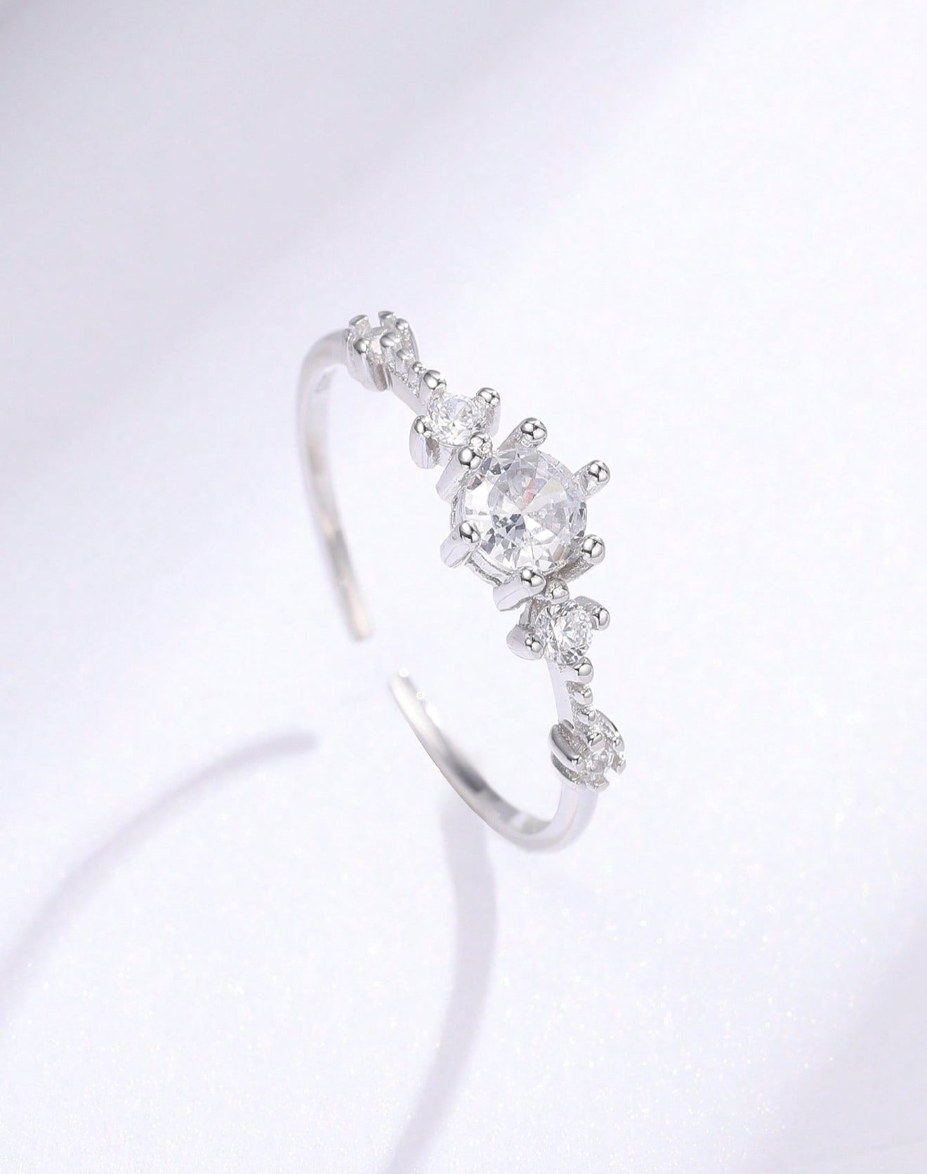 Sortija de dama de Plata 925 Glamorous