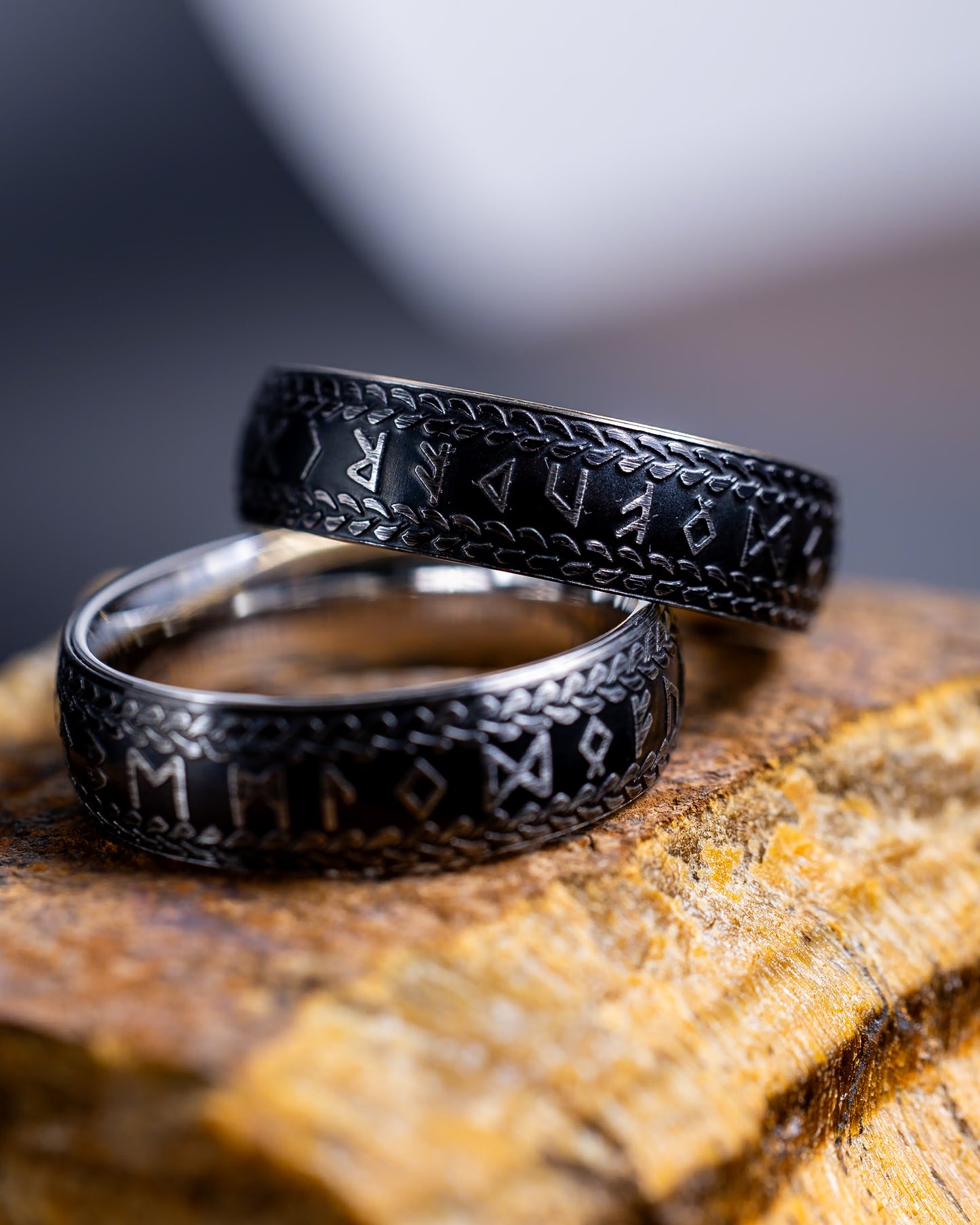 Anillo Vikingo Runas Nórdicas