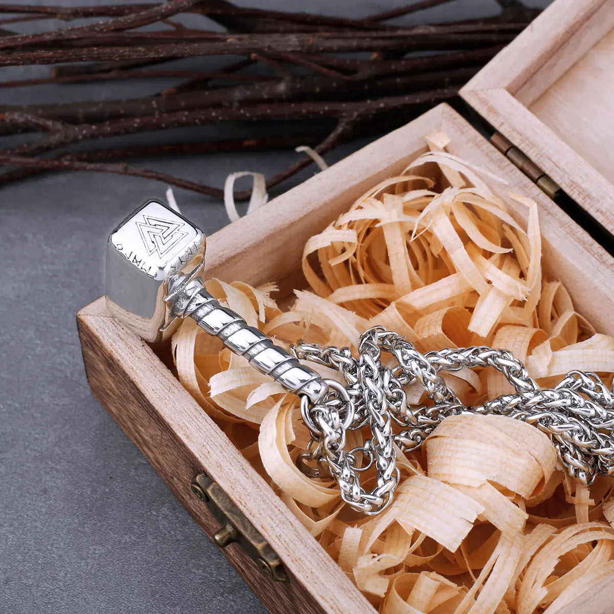 Collar Vikingo Martillo de Thor
