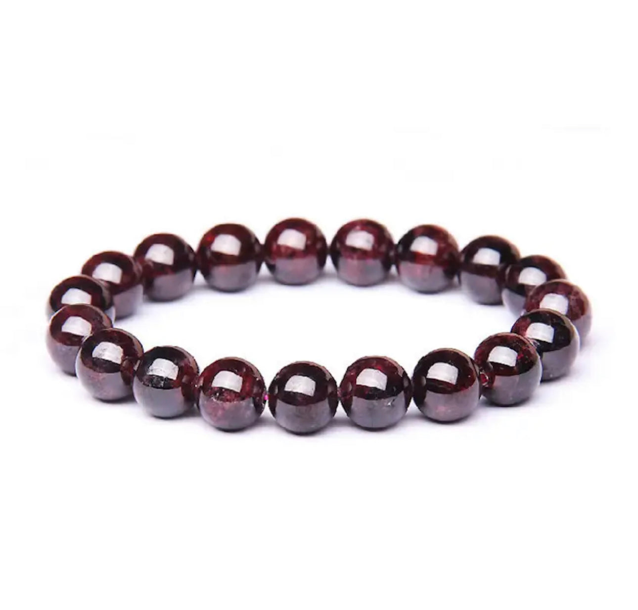 Garnet Signature Single Bracelet