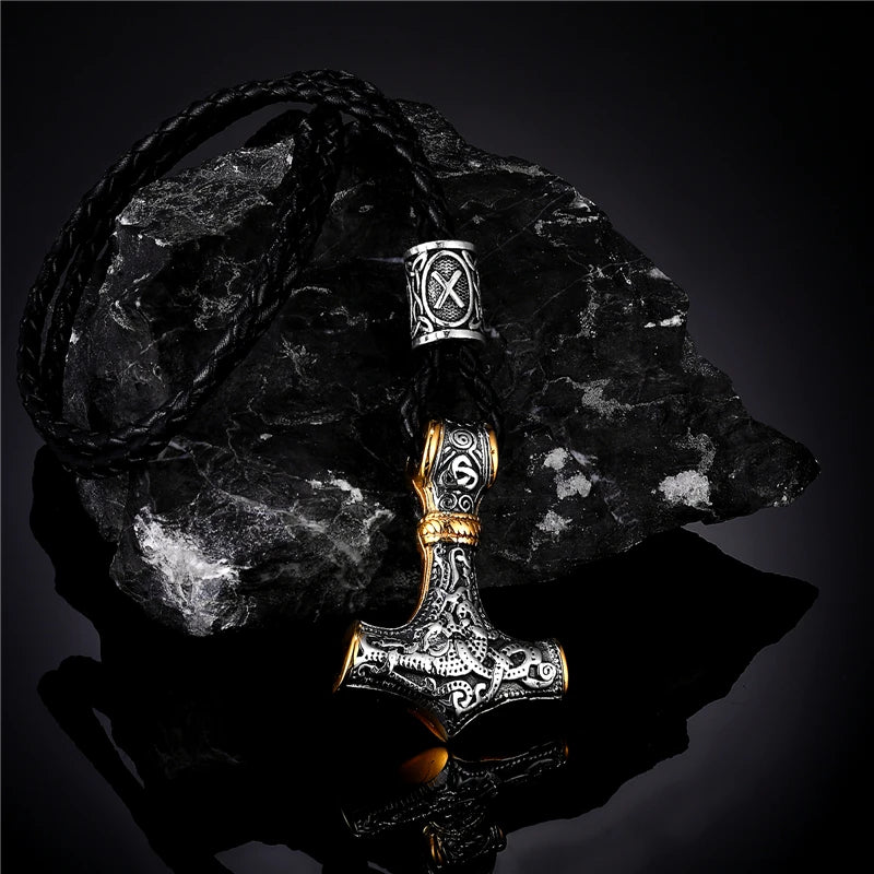 Collar Vikingo martillo de Thor
