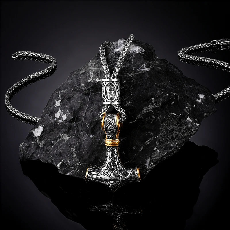 Collar Vikingo martillo de Thor