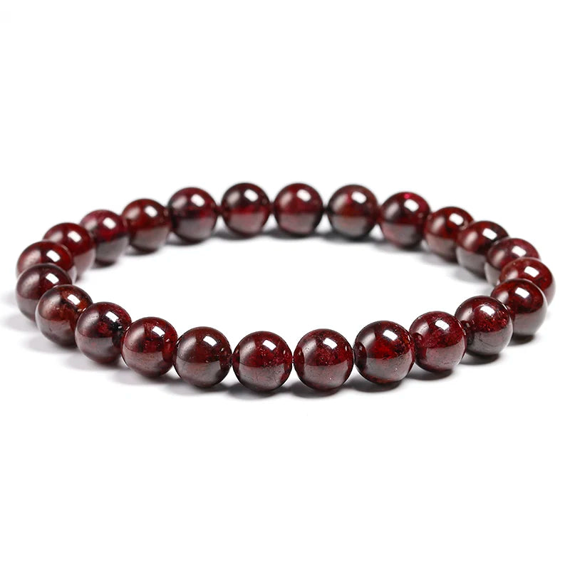 Garnet Signature Single Bracelet