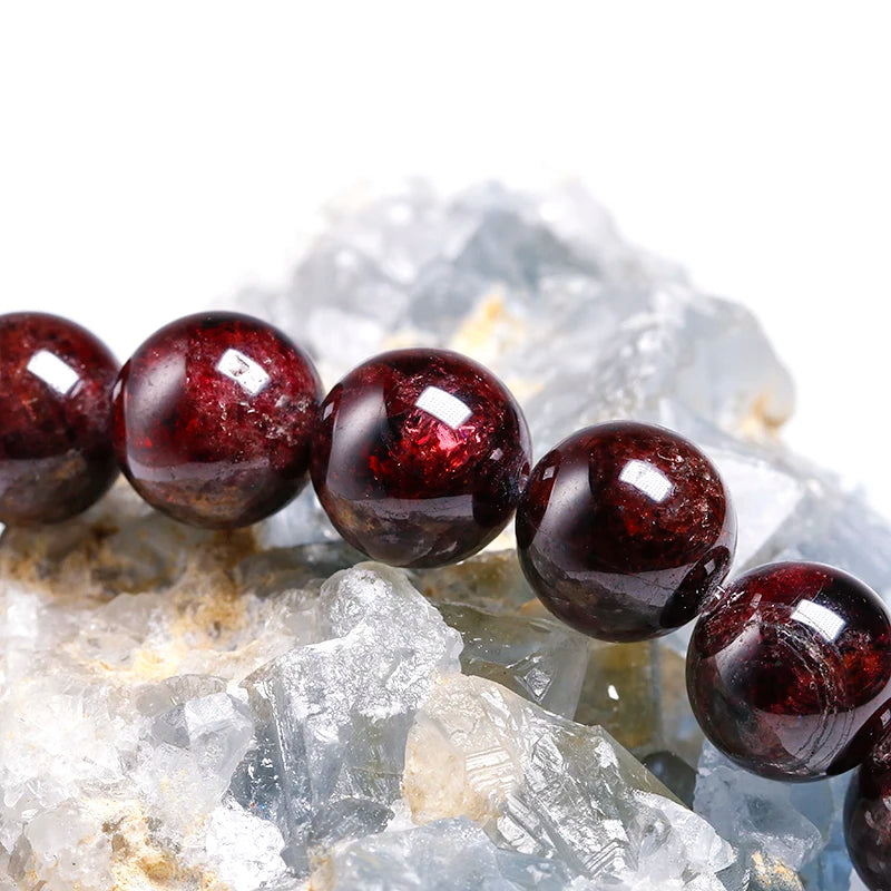 Garnet Signature Single Bracelet