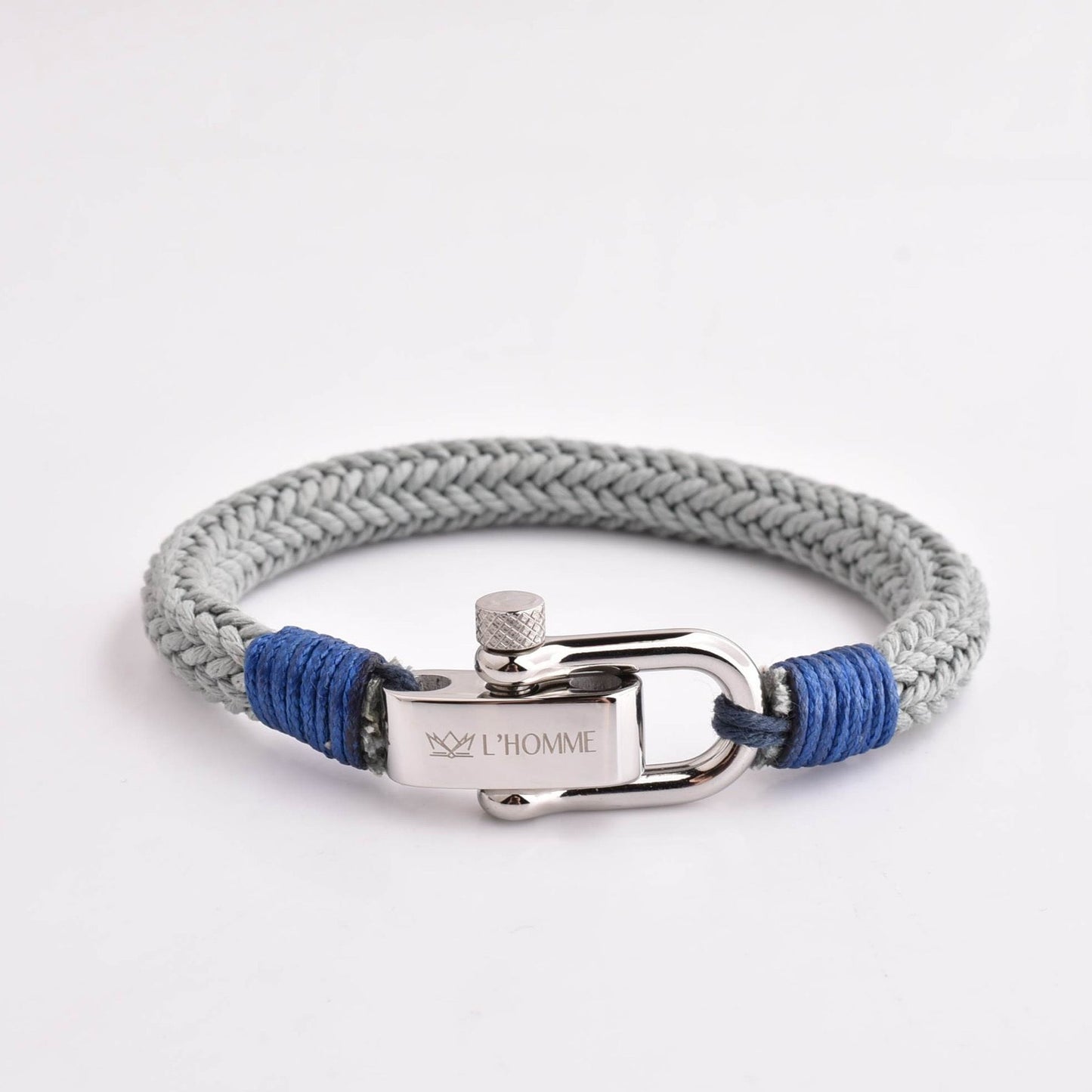Pulsera Signature Navy Gris