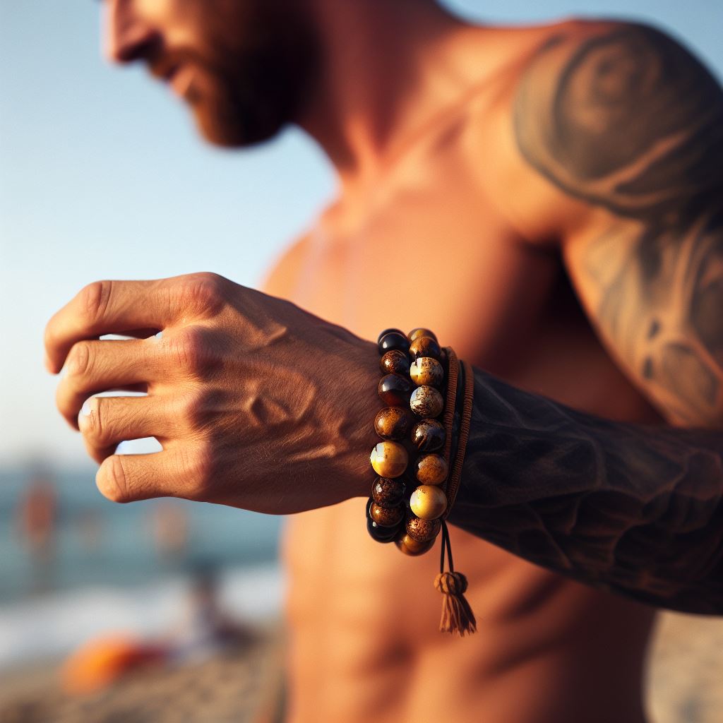 Signature Single Tiger's Eye Bracelet