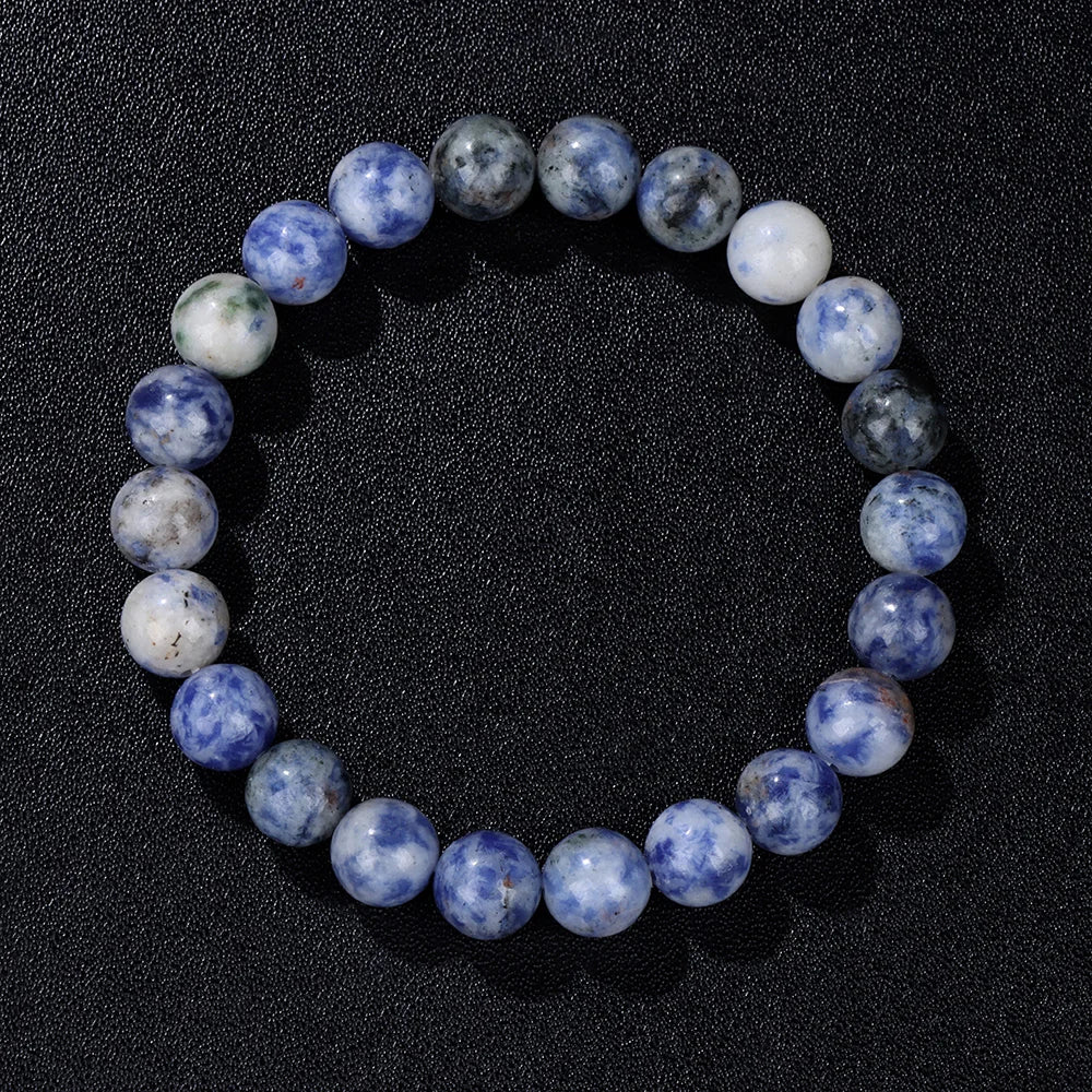 Pulsera Signature Single Sodalita Azul Claro