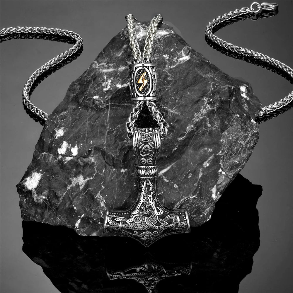 Collar Vikingo martillo de Thor