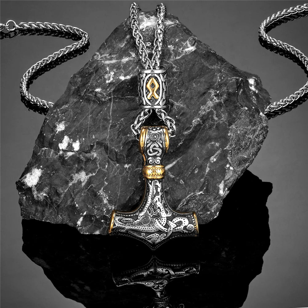 Collar Vikingo martillo de Thor