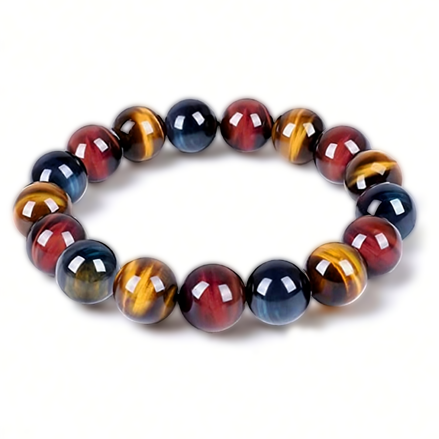 Signature Single Multicolor Tiger's Eye Bracelet