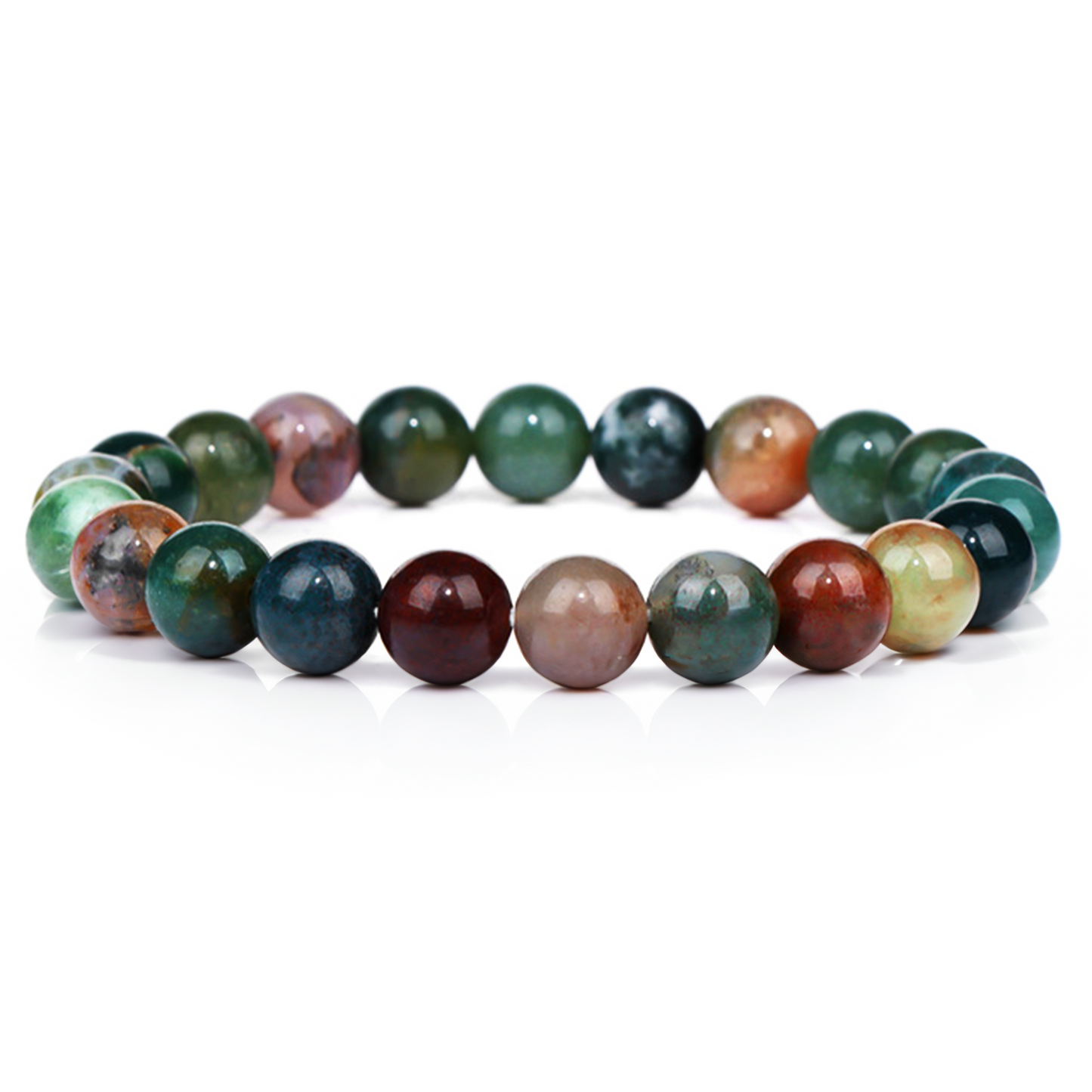 Agate Multicolor Signature Single Bracelet