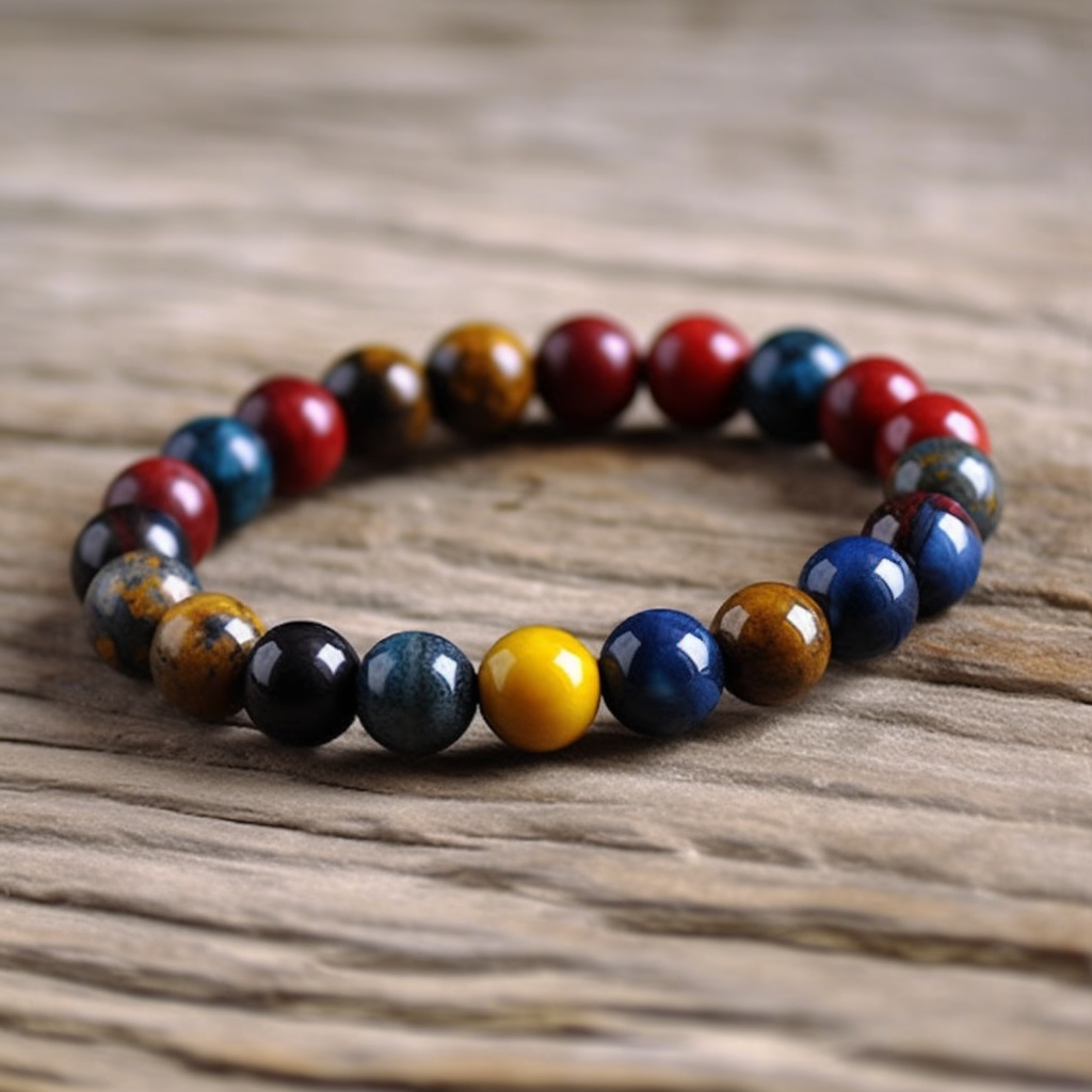 Signature Single Multicolor Tiger's Eye Bracelet