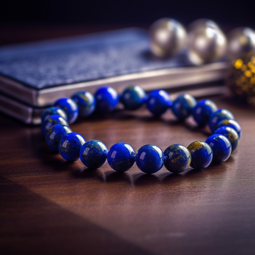 Lapis Lazuli Signature Single Bracelet