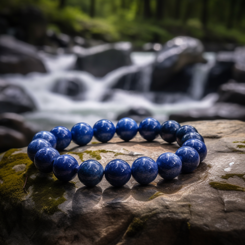 Lapis Lazuli Signature Single Bracelet