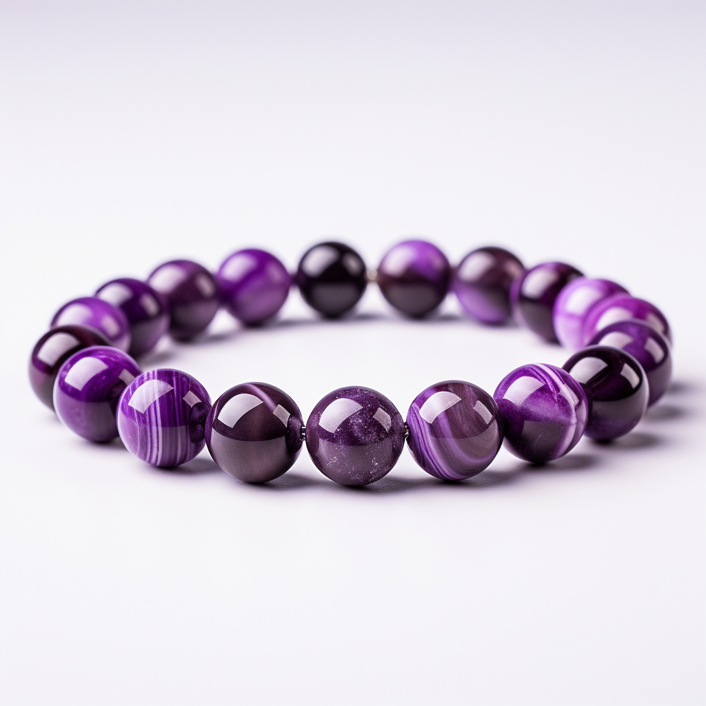 Signature Single Purple Tiger's Eye Bracelet