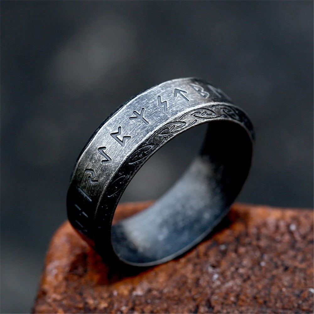 Anillo Vikingo Antique Black