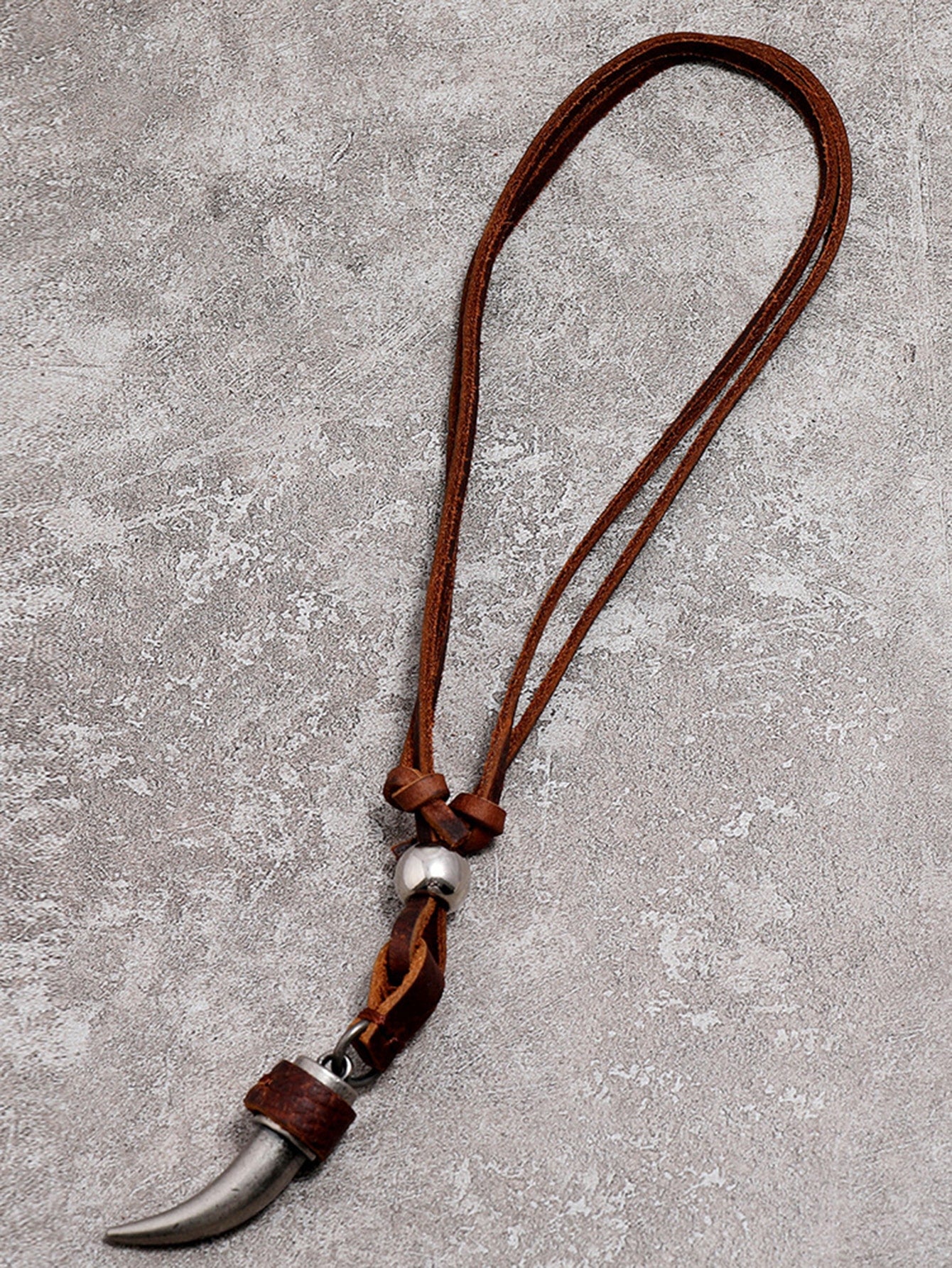 Necklaces for men Bohemian with tooth accessory