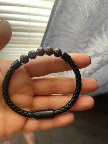 Men's Bracelet with Bead Design