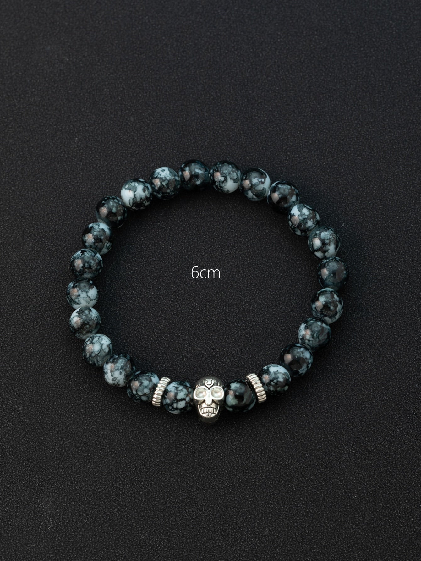Skull Beaded Bracelet