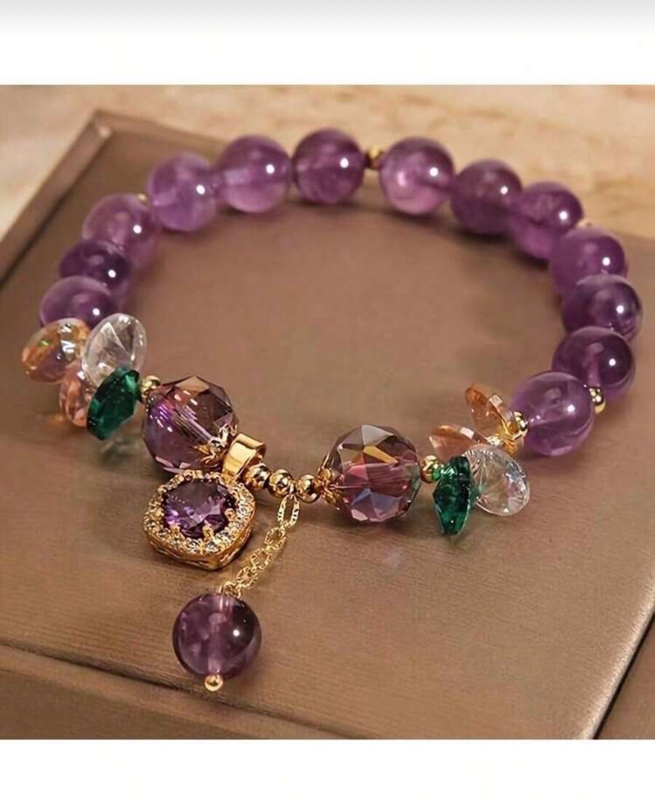 Mia Luxury amatista y zirconia