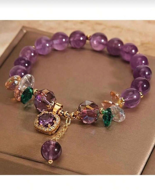 Mia Luxury amatista y zirconia