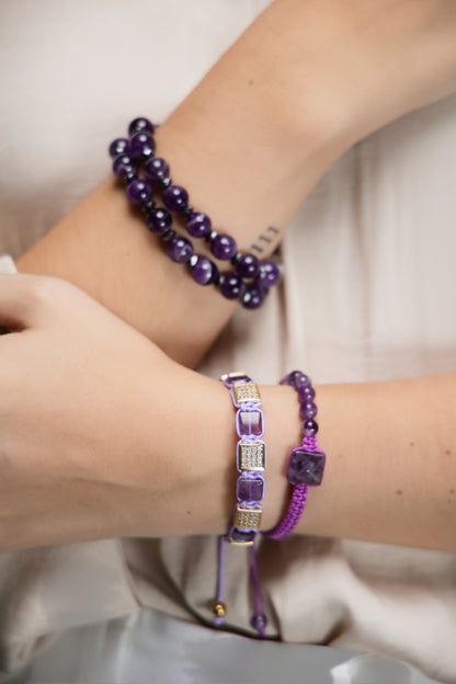 Mia Luxury Dracarys Ojo de tigre Morado