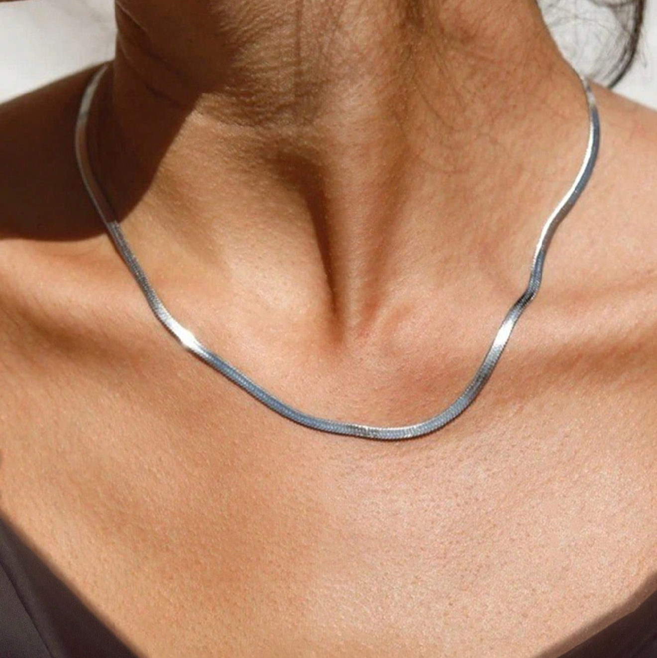 Mia Collar Dora en acero inoxidable