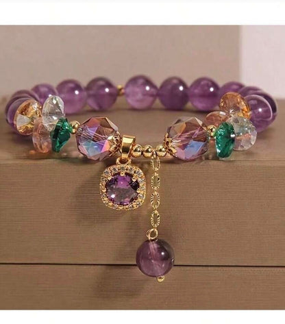 Mia Luxury amatista y zirconia