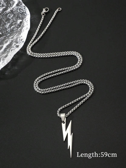 Silver Flash Necklace