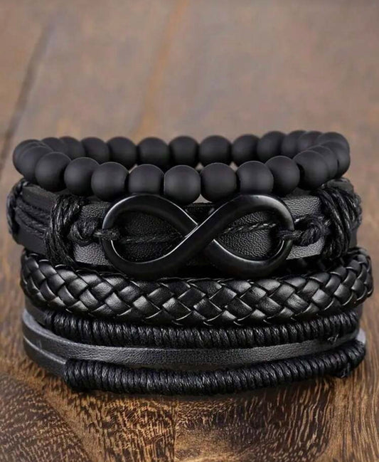 Set de pulseras infinito