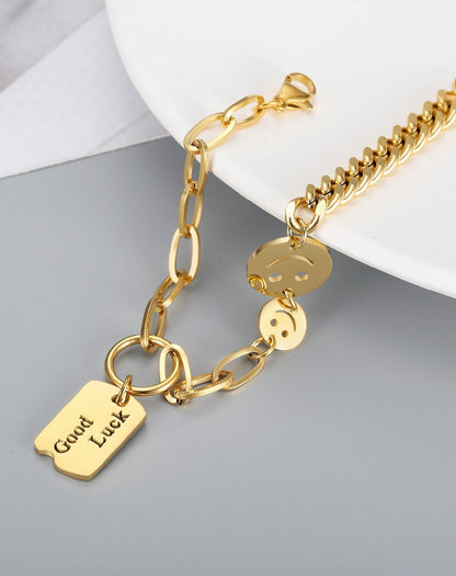 MIA - Brazalete Good Luck Dorado