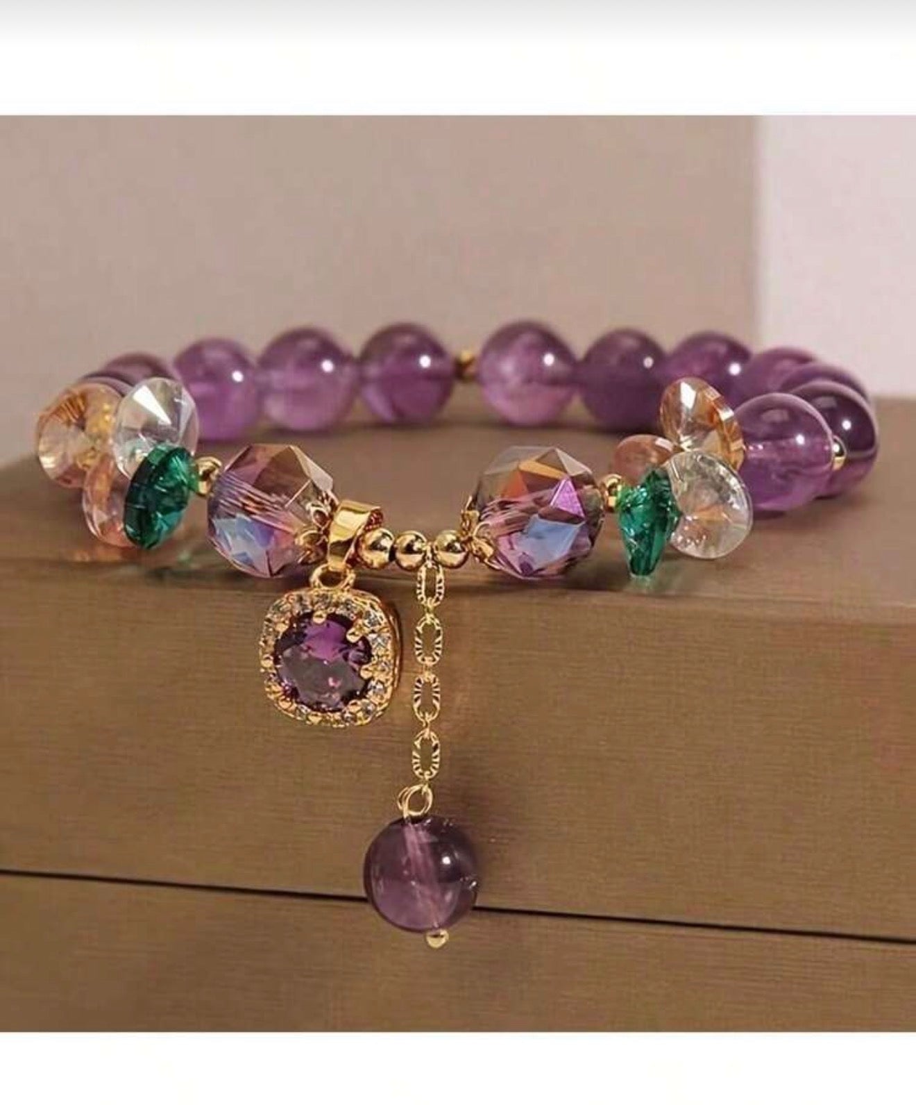 Mia Luxury amatista y zirconia