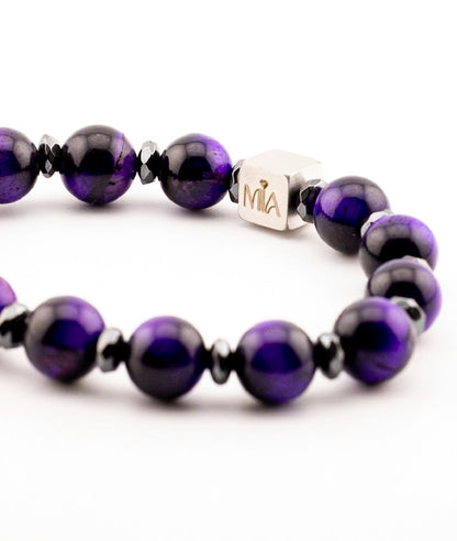 Mia Luxury Dracarys Ojo de tigre Morado