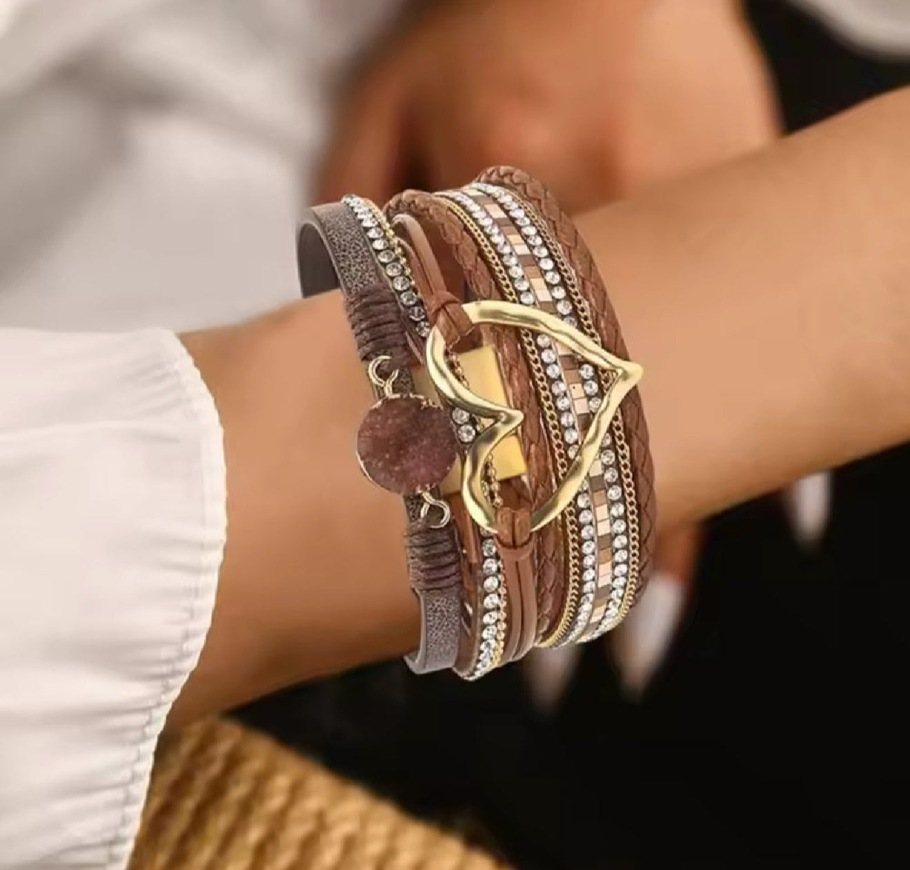 Mia - Brazalete a capas Paola