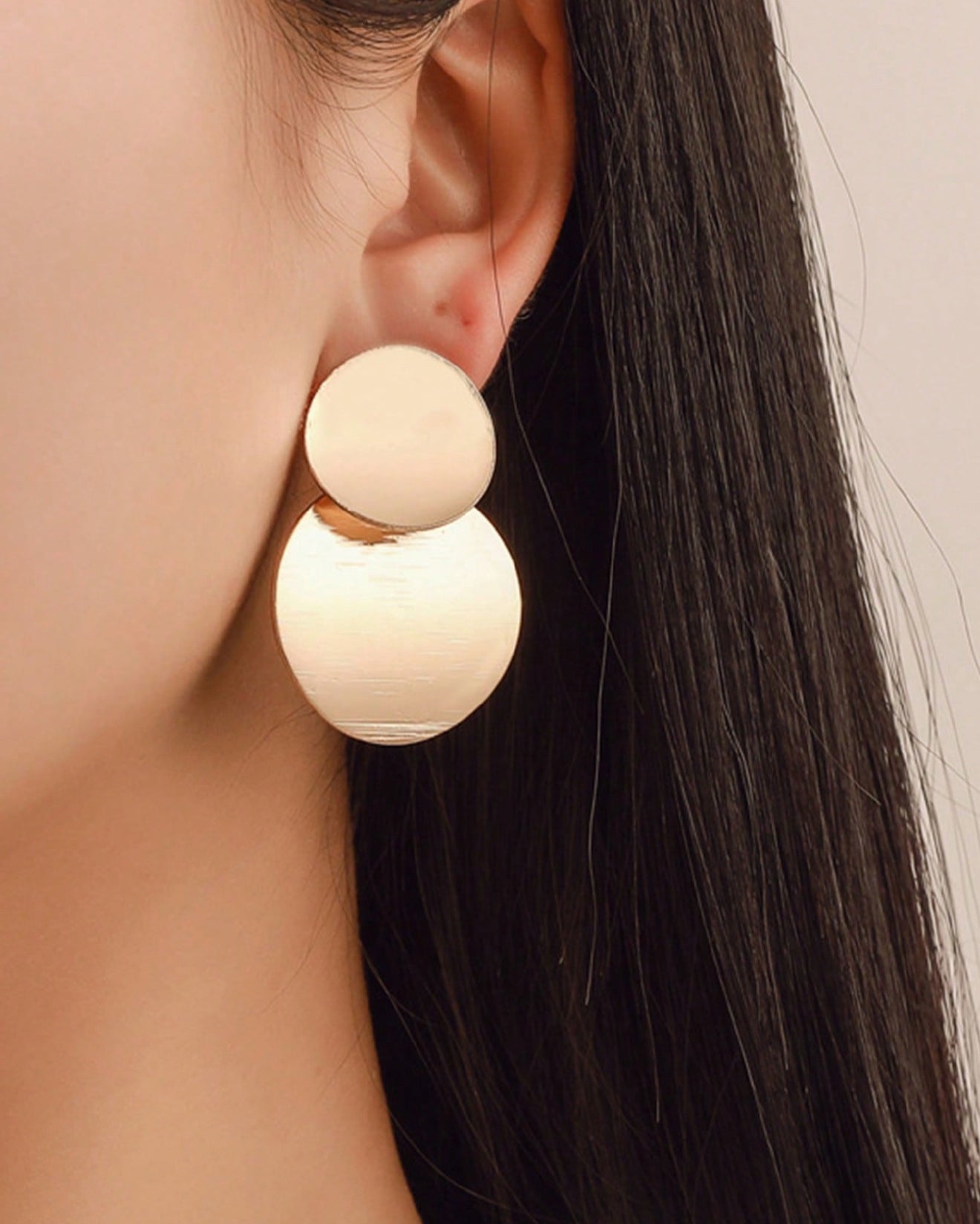 MIA - Pendientes Fashion en Acero Inoxidable Dorados
