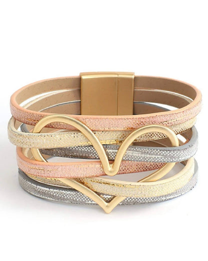 Mia - Brazalete a capas Sharik